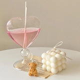 Boogzel Apparel French Morning Heart-Shaped Vase, view 3