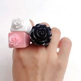 Boogzel Apparel French Rose Chunky Ring, view 4