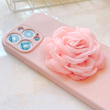 Boogzel Apparel French Rose iPhone Case, view 2