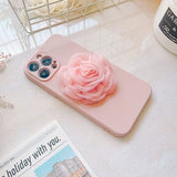 Boogzel Apparel French Rose iPhone Case, view 3
