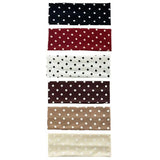 Boogzel Apparel French Style Elastic Polka Dot Headband, view 4