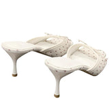 Boogzel Apparel French Summer Floral Heeled Mules, view 4
