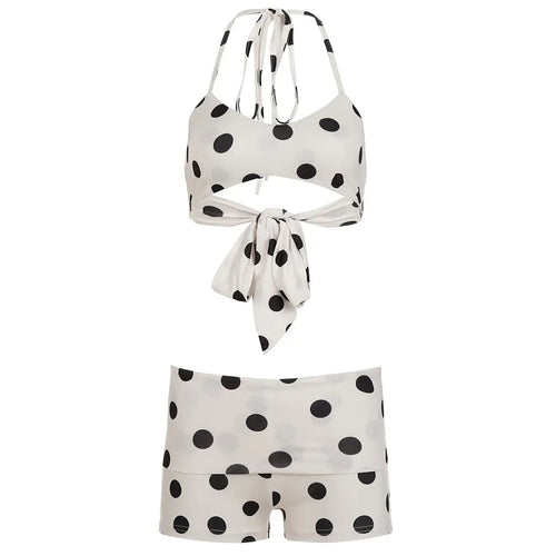 Boogzel Apparel French Summer Polka Dot Bikini Set