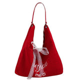 Boogzel Apparel French Summer Striped Sack Bag, view 2