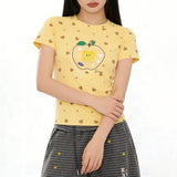 Boogzel Apparel Fresh Fruits Aesthetic T-Shirt, view 5