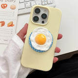 Boogzel Apparel Fried Egg Magnetic Phone Grip, view 4