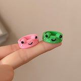 Boogzel Apparel Frog Couple Rings Set, view 2
