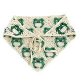Boogzel Apparel Frog Crochet Triangle Bandana, view 5