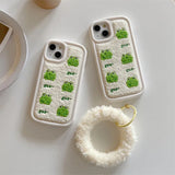 Boogzel Apparel Frog Embroidery IPhone Case, view 2