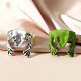 Boogzel Apparel Frog Ring, view 3