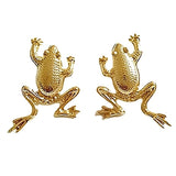 Boogzel Apparel Frog Stud Earrings, view 2
