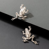 Boogzel Apparel Frog Stud Earrings, view 3