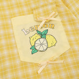 Boogzel Apparel Fruit Graphic Plaid Button Up Shirt, view 3