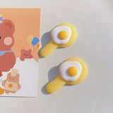 Boogzel Apparel Fun Egg Shaped Hair Clips Pack, view 4