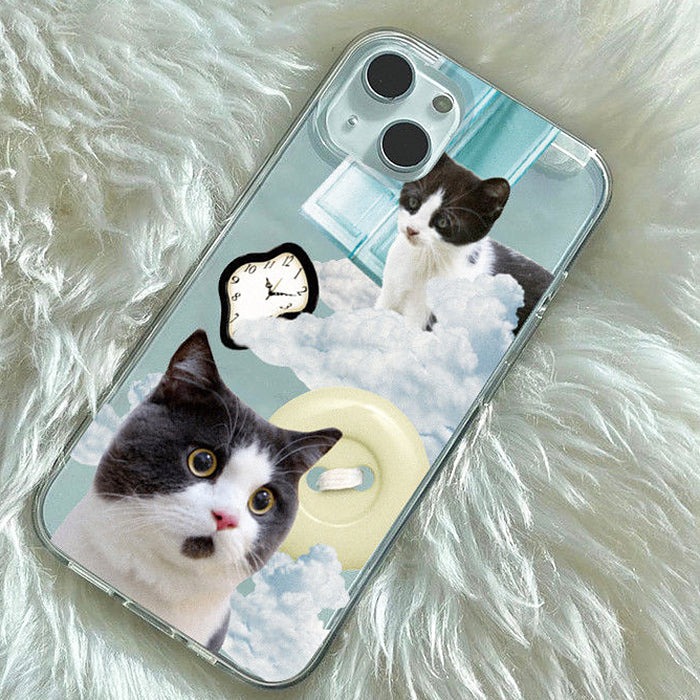 Boogzel Apparel Funny Cat iPhone Case