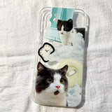 Boogzel Apparel Funny Cat iPhone Case, view 2