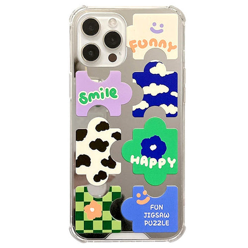 Boogzel Apparel Funny Puzzle iPhone Case
