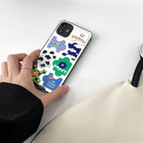 Boogzel Apparel Funny Puzzle iPhone Case, view 2