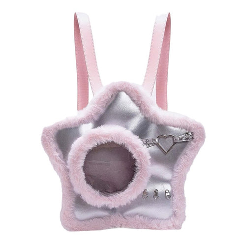 Boogzel Apparel Furry Star-Shaped Backpack