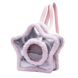 Boogzel Apparel Furry Star-Shaped Backpack, view 2