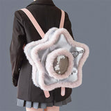 Boogzel Apparel Furry Star-Shaped Backpack, view 5