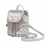 Boogzel Apparel Future World Mini Backpack in Silver, view 2