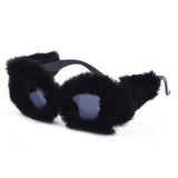 Boogzel Apparel Fuzzy Cat Eye Sunglasses, view 2