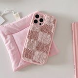 Boogzel Apparel Fuzzy Checkered iPhone Case, view 4