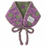 Boogzel Apparel Fuzzy Polka Dot Tie Collar, view 2