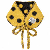 Boogzel Apparel Fuzzy Polka Dot Tie Collar, view 5