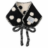 Boogzel Apparel Fuzzy Polka Dot Tie Collar, view 6