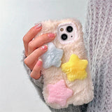 Boogzel Apparel Fuzzy Stars iPhone Case, view 2
