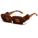 Boogzel Apparel Fuzzy Sunglasses, view 4