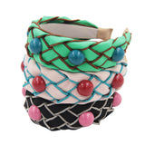 Boogzel Apparel Garden Of Envy Puffy Headband, view 6