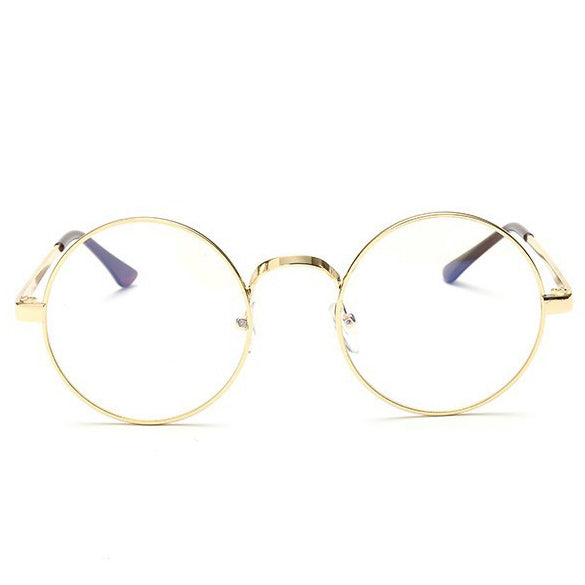 Boogzel Apparel Geeky Round Clear Lens Glasses