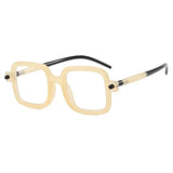 Boogzel Apparel Geeky Square Clear Lens Glasses, view 3