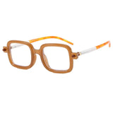 Boogzel Apparel Geeky Square Clear Lens Glasses, view 4