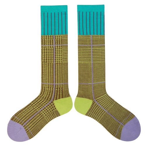 Boogzel Apparel Geometric Knee-High Socks