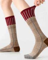 Boogzel Apparel Geometric Knee-High Socks, view 5