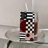 Boogzel Apparel Geometric Pattern iPhone Case, view 3