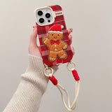 Boogzel Apparel Gingerbread Man iPhone Case, view 5