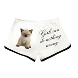 Boogzel Apparel Girls Can Do Nothing Wrong Booty Shorts, view 3