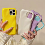 Boogzel Apparel Glossy Aesthetic 3D iPhone Case, view 3
