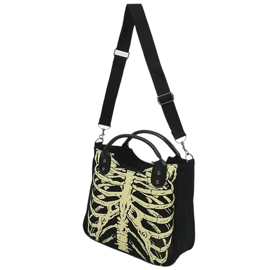 Boogzel Apparel Glow In The Dark Skeleton Bag