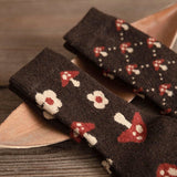 Boogzel Apparel Goblincore Mushroom Socks, view 5