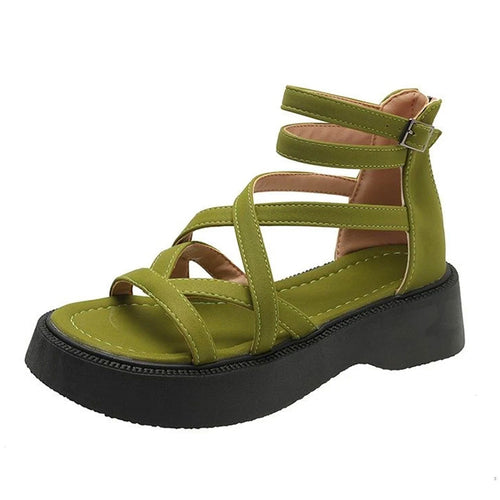 Boogzel Apparel Goblincore Platform Sandals