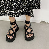 Boogzel Apparel Goblincore Platform Sandals, view 3
