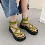 Boogzel Apparel Goblincore Platform Sandals, view 5