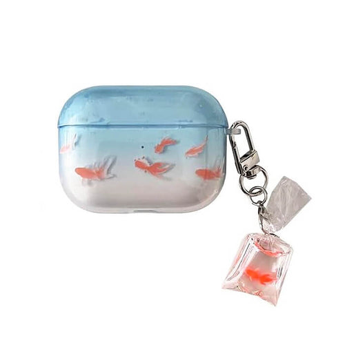 Boogzel Apparel Goldfish Aesthetic AirPods Case
