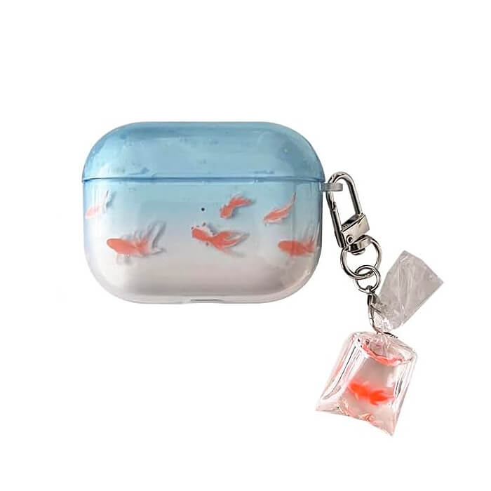 Boogzel Apparel Goldfish Aesthetic AirPods Case